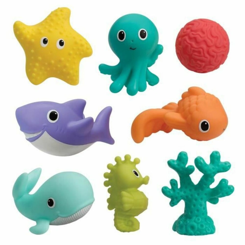 Jouets Pour le Bain Infantino 8 Pièces