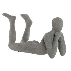 Decorative Figure Home ESPRIT Grey 39 x 13,5 x 20,8 cm