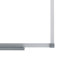 Tableau magnétique Nobo 1905209 600 x 450 mm Blanc Aluminium Acier