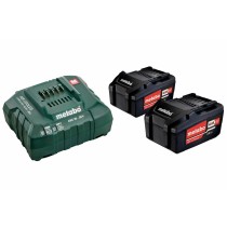 Charger and rechargeable battery set Metabo 685051000 5,2 Ah