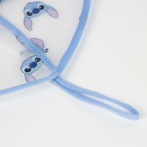 Regenmantel für Hunde Stitch Blau S