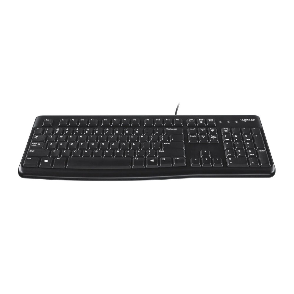 Keyboard Logitech 920-002488 Black Spanish Qwerty AZERTY