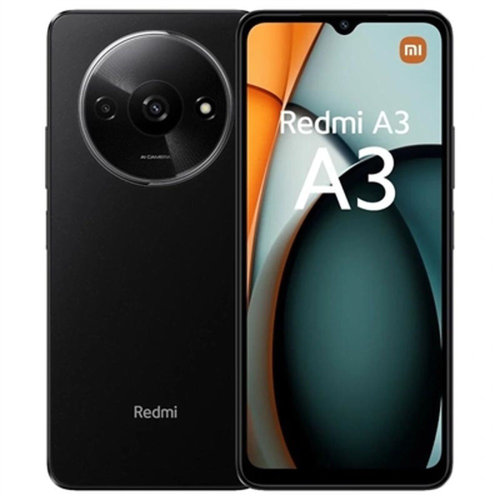 Smartphone Xiaomi Redmi A3 6,71" Octa Core Mediatek Helio G36 3 GB RAM 64 GB Schwarz