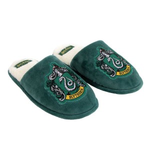 House Slippers Harry Potter Green