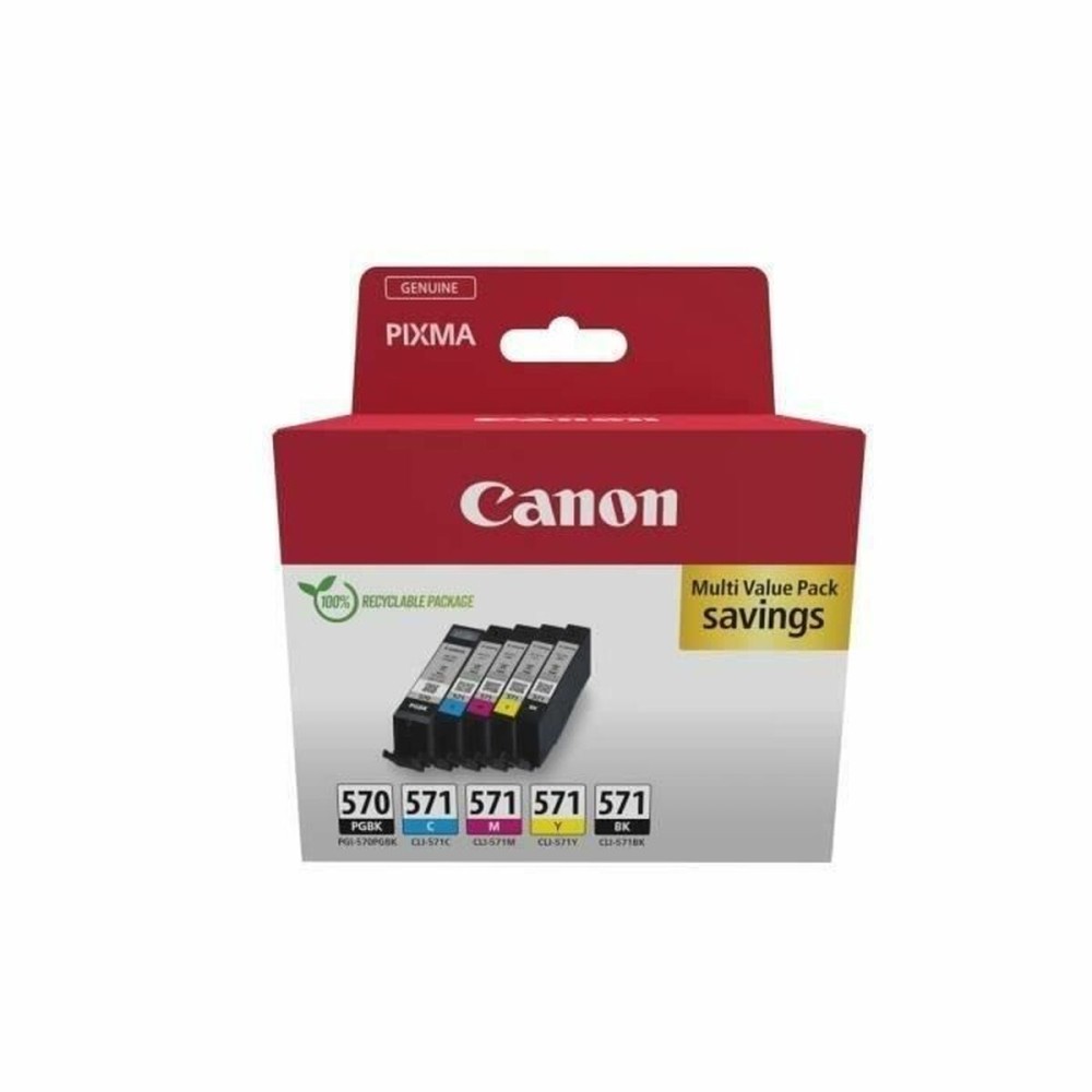 Original Ink Cartridge Canon 0372C006 Multicolour (5 Units)