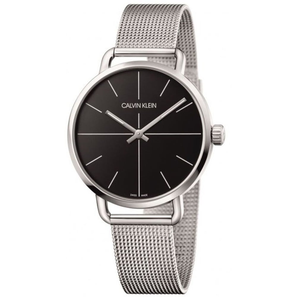 Herrenuhr Calvin Klein K7B21121 Schwarz Silberfarben