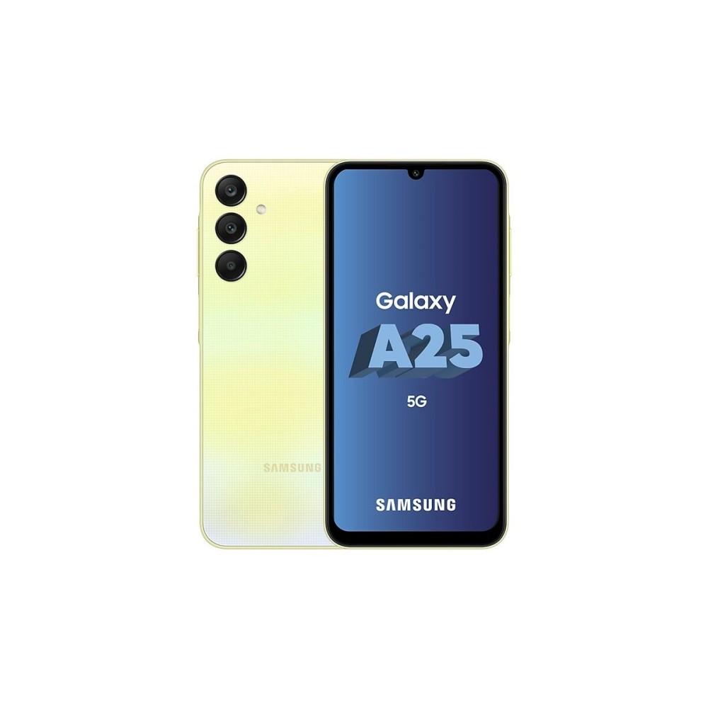 Smartphone Samsung Galaxy A25 5G SM-A256BZYHEUB 6,5" 8 GB RAM 256 GB Citron