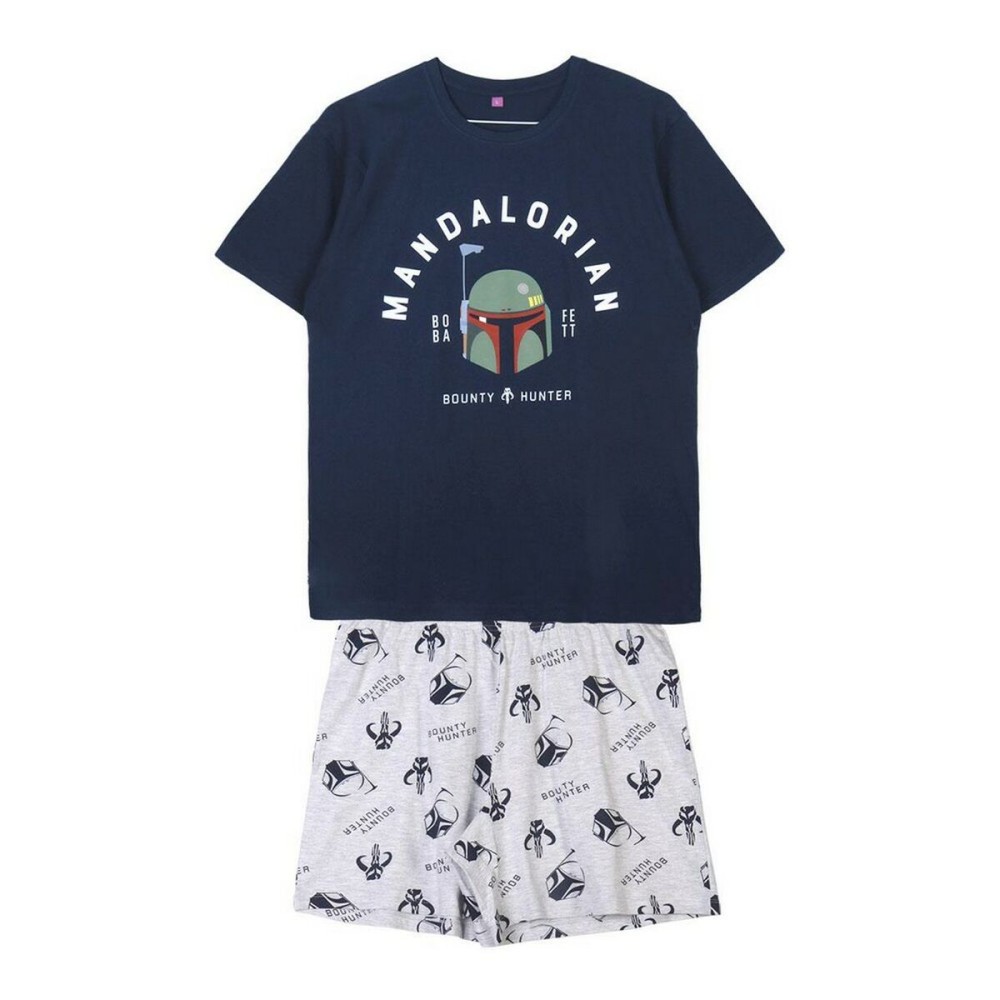 Pyjama Boba Fett Bleu foncé (Adultes) Homme