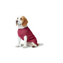 Pull pour chien Hunter Malmö Rouge Bordeaux