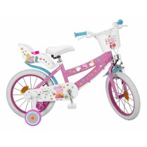 Kinderfahrrad Toimsa TOI1695 Weiß Rosa 16"