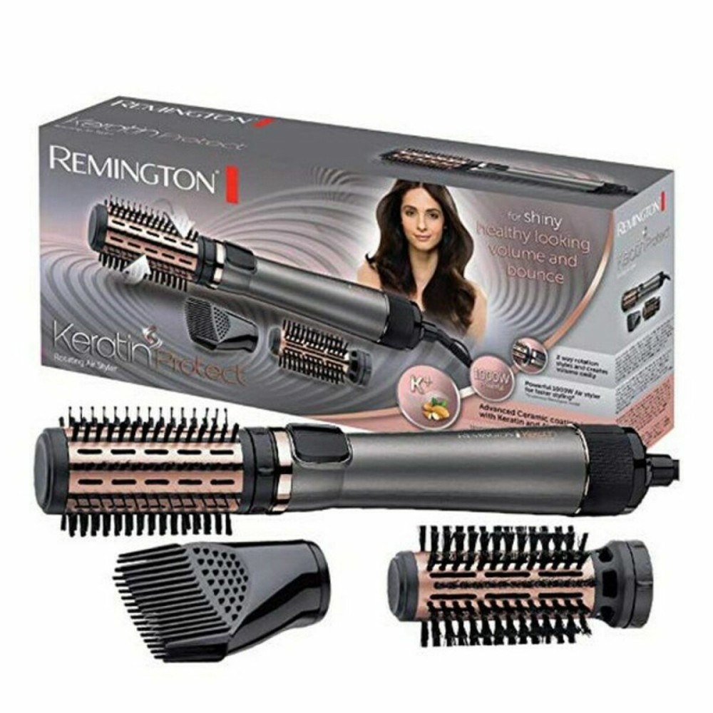 Brosse à coiffer Remington 45604560100 1000W Noir Or Argenté