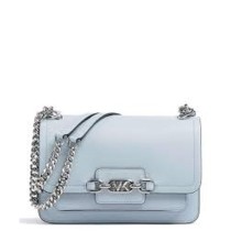 Sac à Bandoulière Michael Kors HEATHER Bleu 23 x 18 x 8 cm