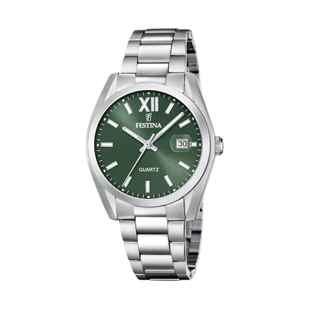 Men's Watch Festina F20707/5 Green Silver (Ø 40 mm)