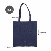 Fabric bag Milan 1918 Navy Blue 38 x 41 cm