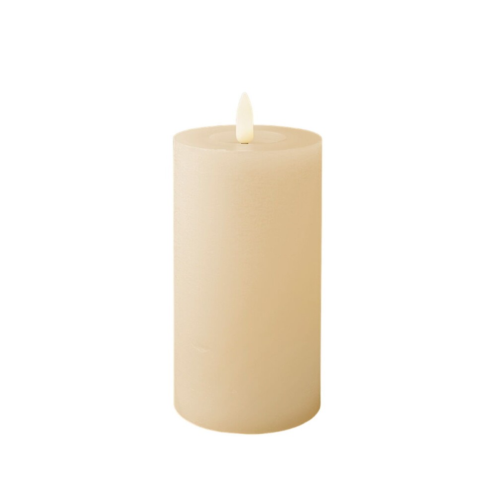 LED Candle Lumineo Cream Ø 7 x 15 cm (AAA)