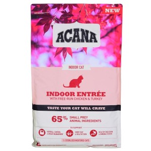 Cat food Acana Indoor Entrée Adult Chicken Turkey Fish Rabbit 4,5 Kg