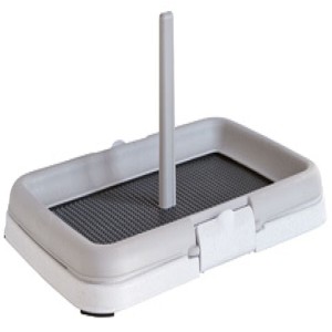 Tray WC Zolux 81990 Black Plastic 60 x 4 x 40 cm