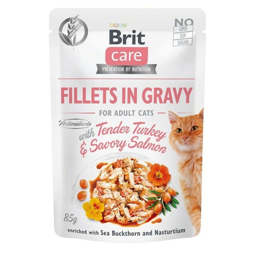 Cat food Brit Care Chicken Salmon Turkey 85 g