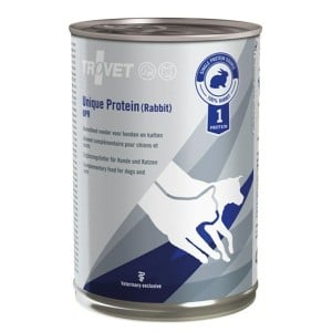 Wet food Trovet Unique Protein UPR Rabbit 400 g