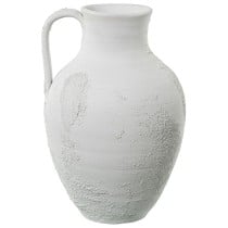 Vase Alexandra House Living Weiß Grau aus Keramik 24 x 26 x 39 cm