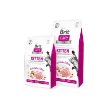 Aliments pour chat Brit  Care Grain Free Kitten Healthy growth and development Adulte Poulet Dinde 7 kg