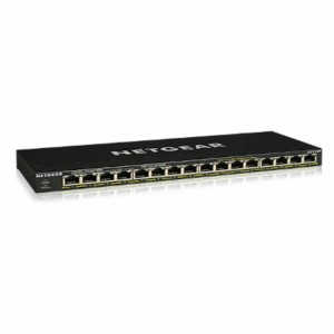 Switch Netgear GS316P-100EUS RJ-45x16 Noir