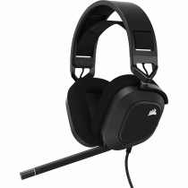 Casques avec Microphone Corsair HS80 RGB USB Noir