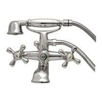 Dusche Säule Rousseau Beverley Bimando-Hahn Metall Messing 15 cm