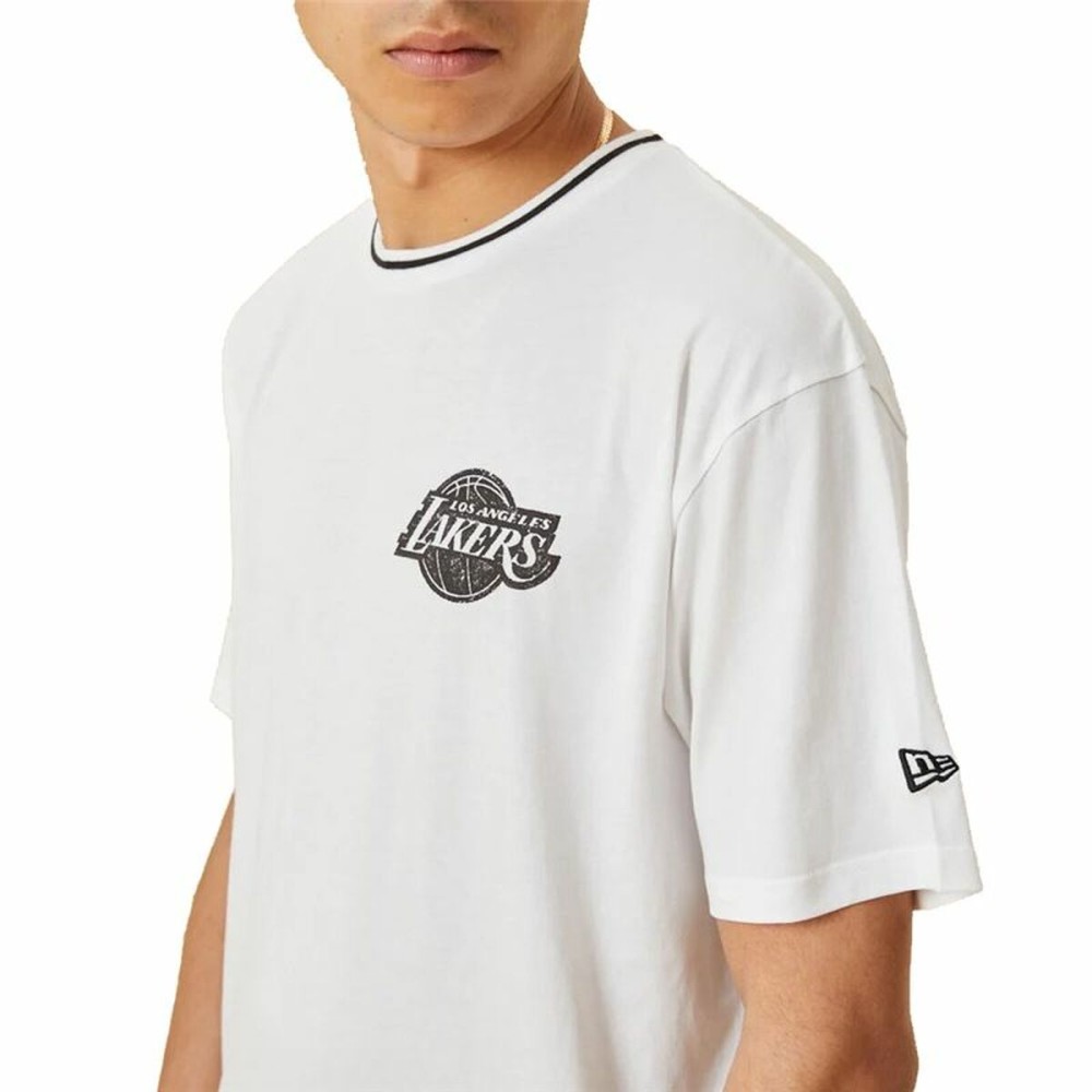 T-shirt à manches courtes homme New Era Lakers Blanc