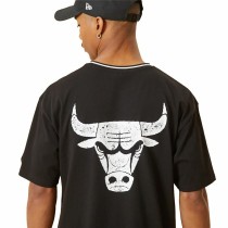 Herren Kurzarm-T-Shirt New Era Chicago Bulls Schwarz