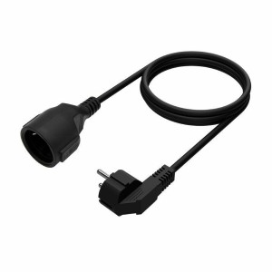 Extension Lead Aisens A132-0600 Black 2 m