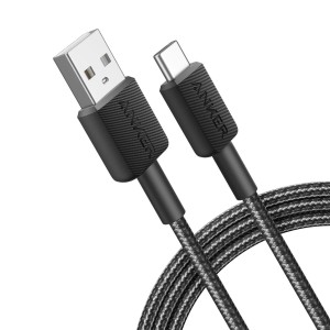 Câble USB-C vers USB Anker A81H6G11 Noir 1,8 m (1 Unité)