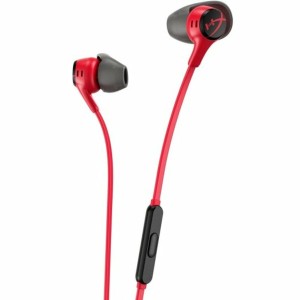 Casques avec Microphone Hyperx Earbuds II  Rouge