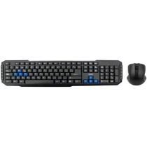 clavier et souris 3GO COMBODRILE2 Noir Espagnol Qwerty Français