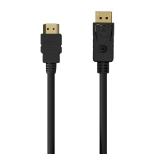 DisplayPort-Kabel zu HDMI Aisens A125-0551 Schwarz 1,5 m