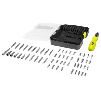 Bit set with screwdriver Ryobi RAK59SD 59 Pieces Flat Pozidriv Torx