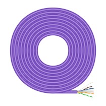 Câble RJ45 Catégorie 6 UTP Rigide Aisens A135-0749 Violet 500 m