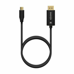 Adaptateur USB-C vers DisplayPort Aisens A109-0687 Noir 1,8 m