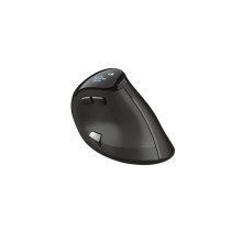 Schnurlose Mouse Trust Voxx Schwarz Ergonomisch Vertikal Bluetooth Aufladbar