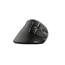 Schnurlose Mouse Trust Voxx Schwarz Ergonomisch Vertikal Bluetooth Aufladbar