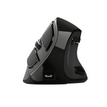 Schnurlose Mouse Trust Voxx Schwarz Ergonomisch Vertikal Bluetooth Aufladbar