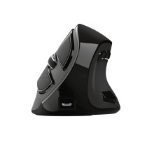 Souris sans-fil Trust Voxx Noir Ergonomique Vertical Bluetooth Rechargeable