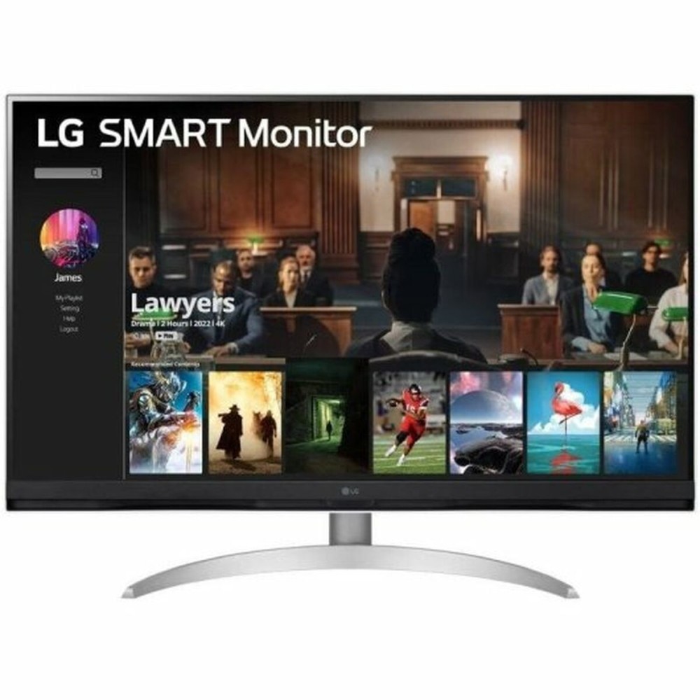 Monitor Gaming LG 32SQ700S-W 4K Ultra HD 32" 31,5"