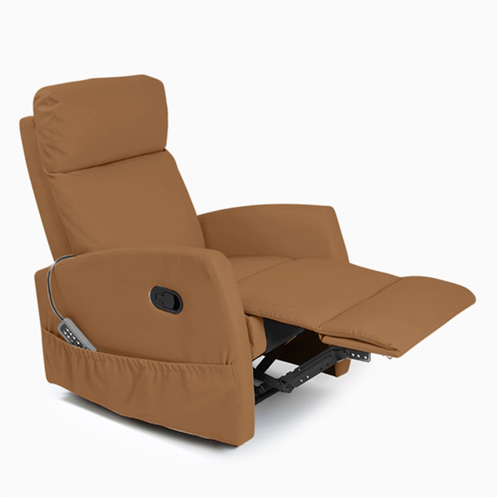 Fauteuil de Relaxation Massant Cecorelax Compact Camel 6019