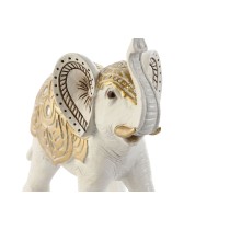 Decorative Figure Home ESPRIT Golden Elephant 15 x 6 x 14 cm