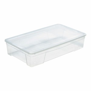 Boîte de rangement avec couvercle Mondex Space Box Transparent polypropylène 34 L 70,5 x 42 x 15,5 cm