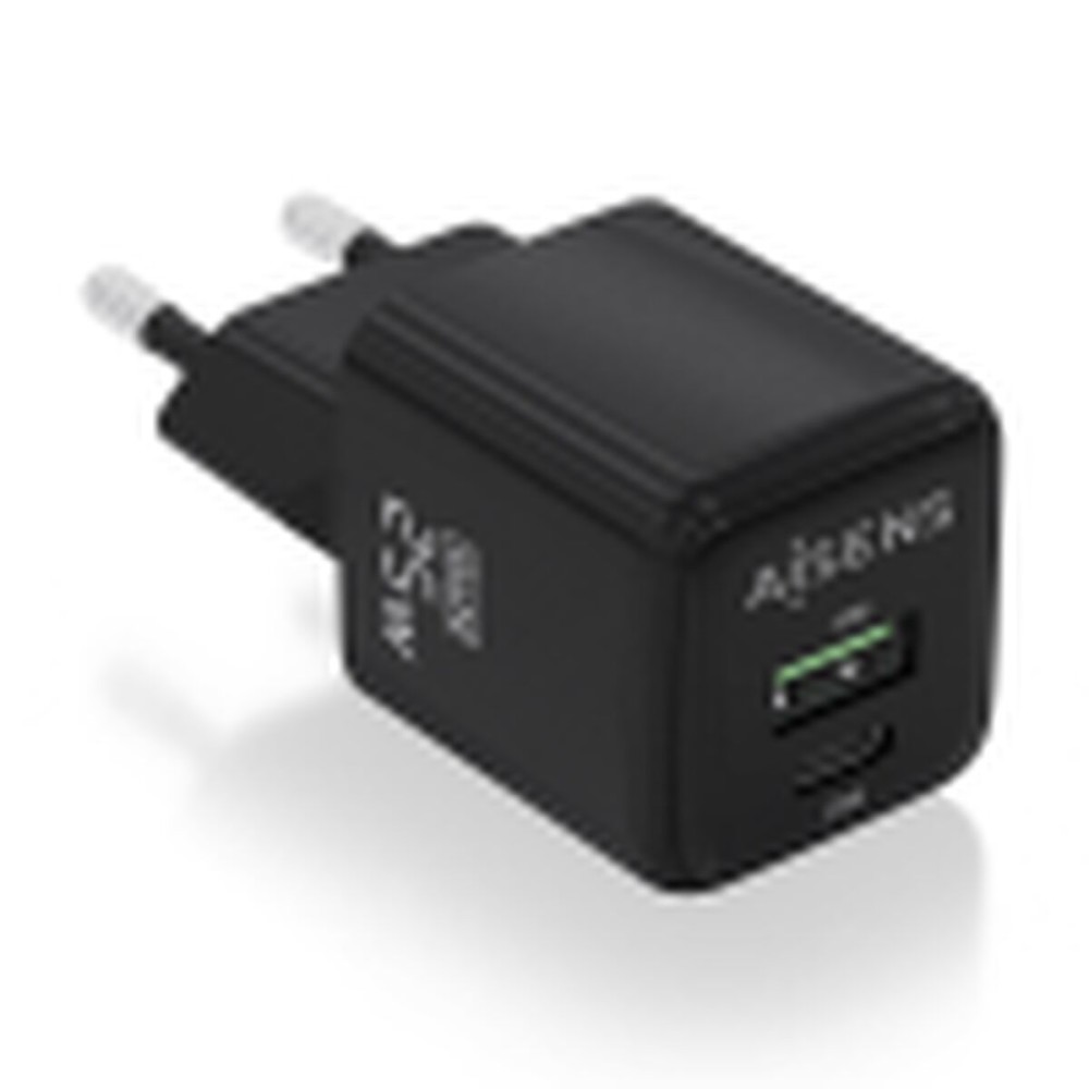 Wall Charger Aisens Black 25 W (1 Unit)