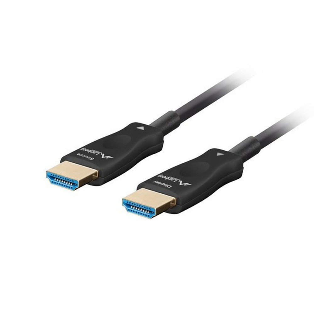 Câble HDMI Lanberg CA-HDMI-30FB-1000-BK Noir 100 m