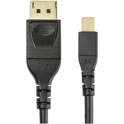 Mini-DisplayPort-Kabel zu DisplayPort Startech DP14MDPMM2MB         Schwarz