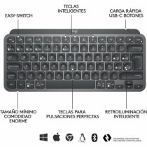 Clavier Logitech 920-010488 Noir QWERTY